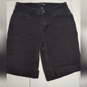 DKNY black Denim Shorts Size 10 #430